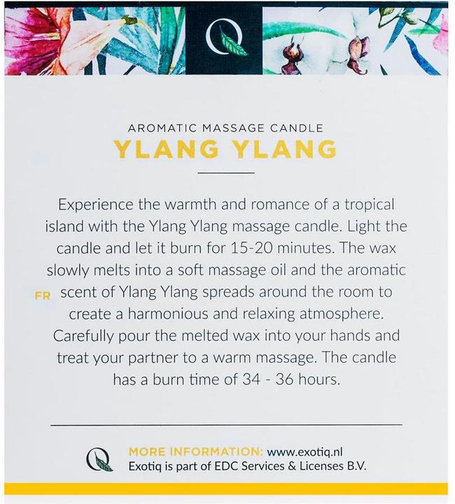 Actual product image Exotiq Massage candle (200 ml)