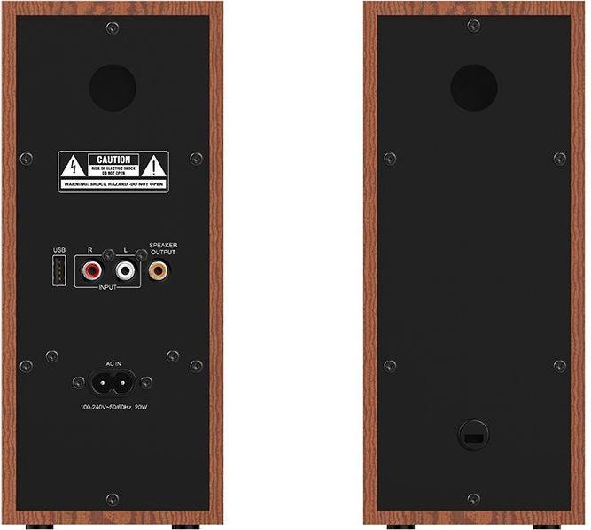 Image du produit Genius SP-HF800BT Haut-parleur Bluetooth Bois