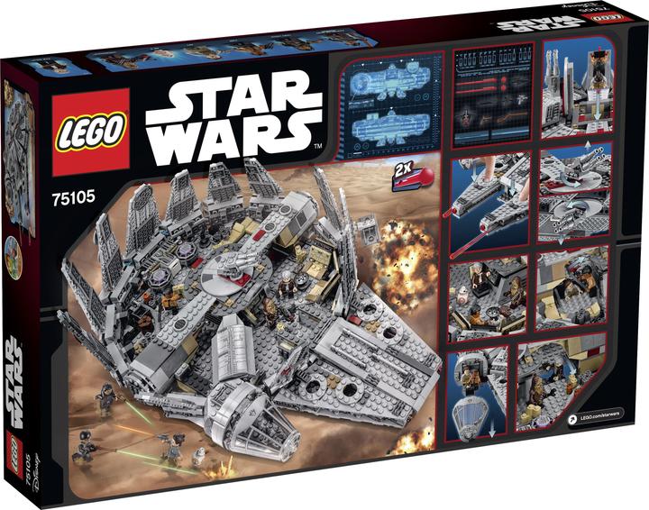 Immagine prodotto LEGO Star Wars Millennium Falcon (75105, LEGO Star Wars)