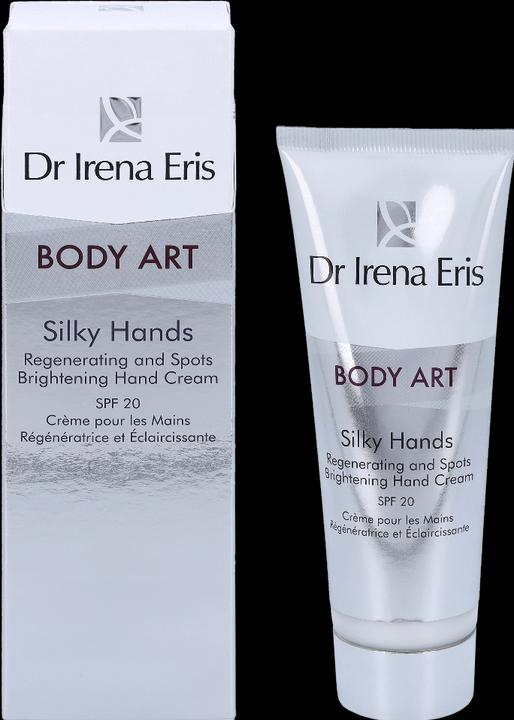 Image du produit Dr Irena Eris Body Art Silky Hands Crème régénératrice pour les mains avec couleur éclaircissante SPF20, 75 ml (75 ml)