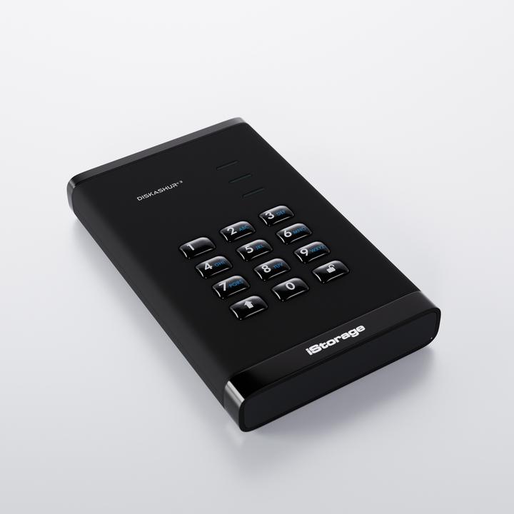 Immagine prodotto iStorage diskAshur3 SSD 4TB - Nero (4000 GB)