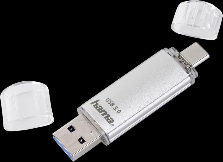 Produktbild Hama C-Laeta (128 GB, USB 3.0, USB-A, USB-C)