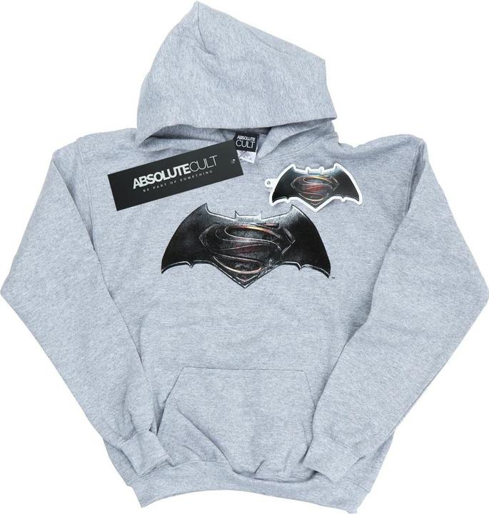 Image du produit - Sweat à capuche BATMAN SUPERMAN LOGO - Homme (L)