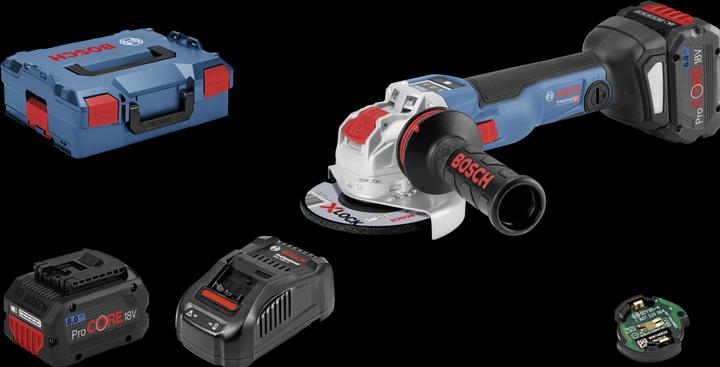 Actual product image Bosch Professional GWX 18V-10 SC Professional cordless angle grinder (125 mm)