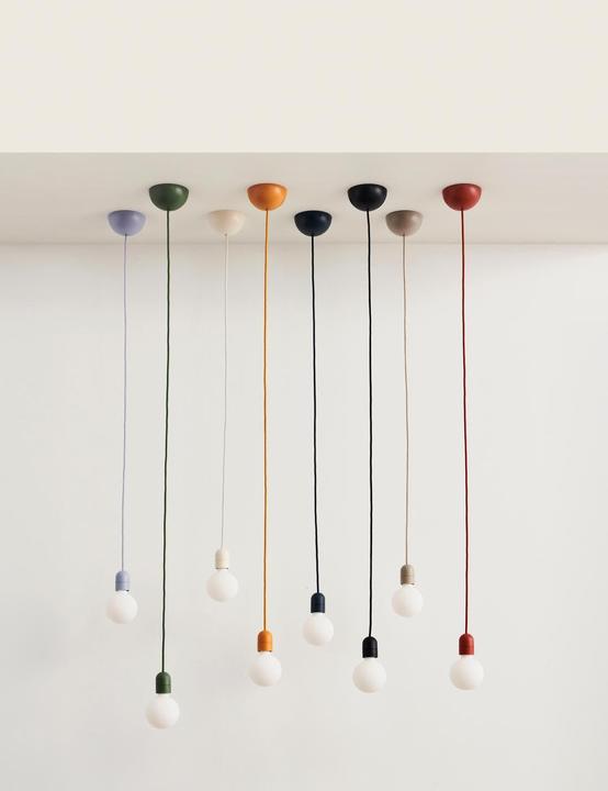Produktbild HAY Common Cord Set Pendant - Clay White