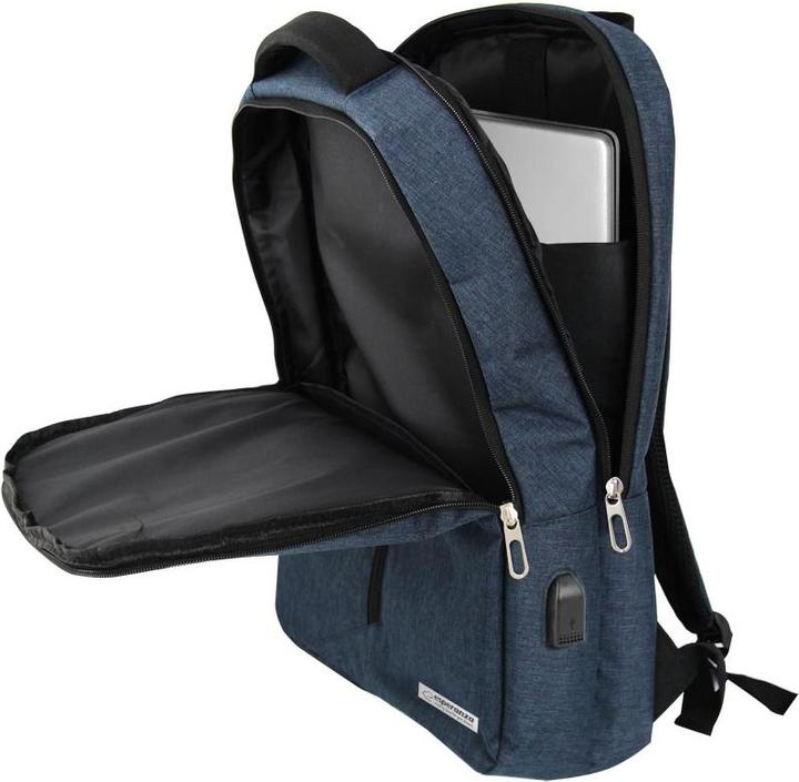 Produktbild Esperanza ET196 Laptop-Rucksack 15 6“ Blau (15.60")