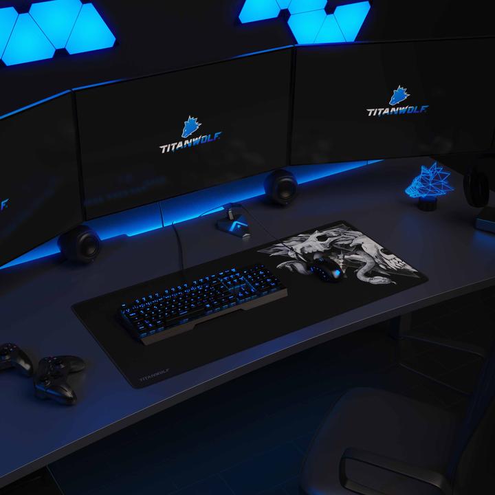 Actual product image Titanwolf Gaming Mauspad