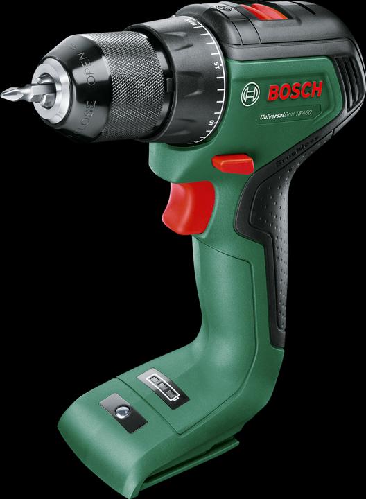 1 x Akku-Bohrschrauber UniversalDrill 18V-60, 1 x