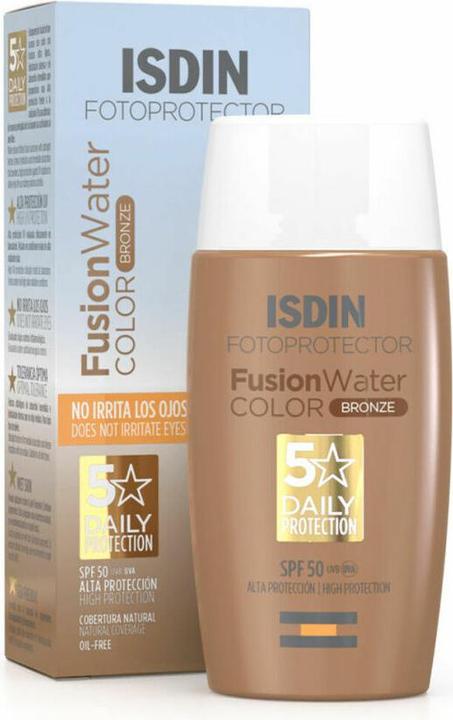 Isdin FOTOPROTECTOR fusion water color SPF50 #bronce 50 ml (Sonnencreme, SPF 50, 50 ml, 500 g)