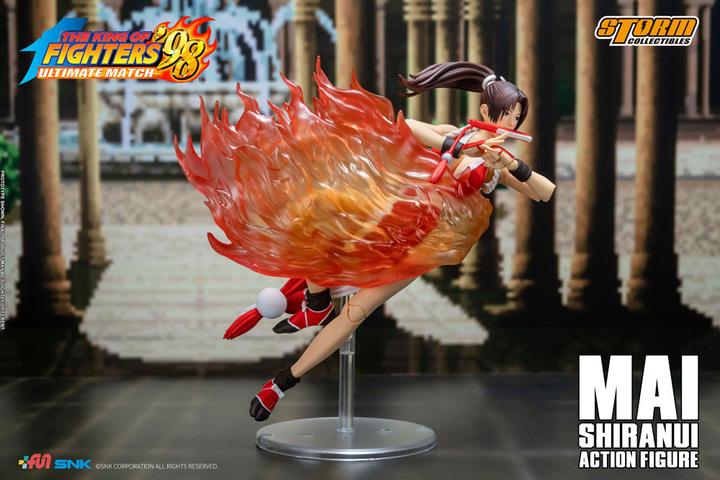 Actual product image Storm Collectibles King of Fighters '98: Ultimate Match Action Figure 1/12 Mai Shiranui 18 cm