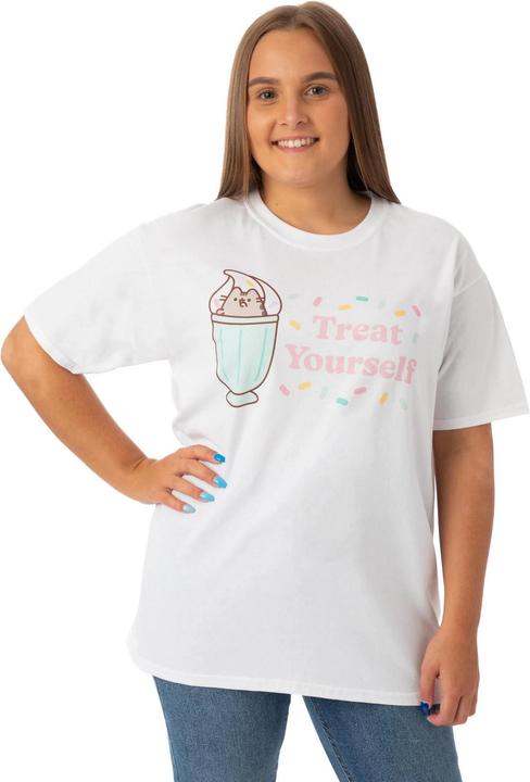 Image du produit Pusheen - T-shirt TREAT YOURSELF - Femme (S)