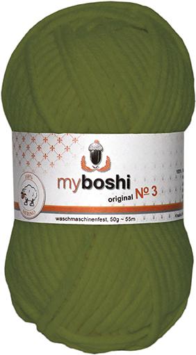 Myboshi Lana n. 3 col. 325 oliva (42 m)