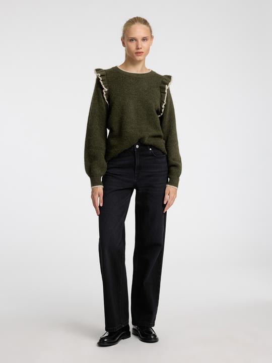 Image du produit Selected Femme Pull à volants (L)