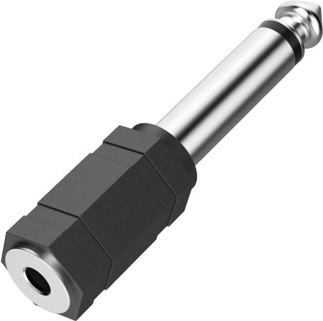 Actual product image Hama Audio adapter, 3.5 mm jack plug mono - 6.3 mm jack plug mono