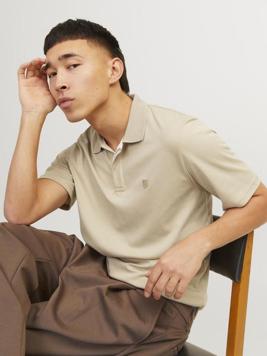 Produktbild Jack & Jones Einfarbig Polo T-shirt T-shirt (M)
