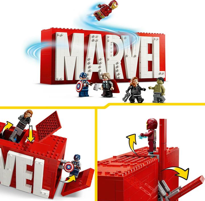 Actual product image LEGO Logo & Minifiguren (76313, LEGO Marvel)