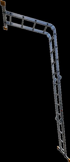 Produktbild Puag Gelenkleiter 4 x 4 Sprossen (Gerüst, 463 cm)