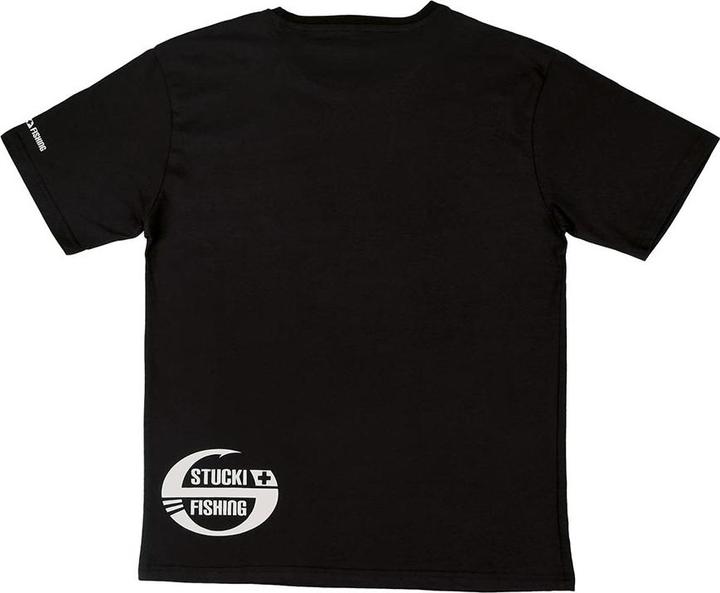 Produktbild Stucki Fishing T-Shirt Because Fanatics, Schwarz (XS)