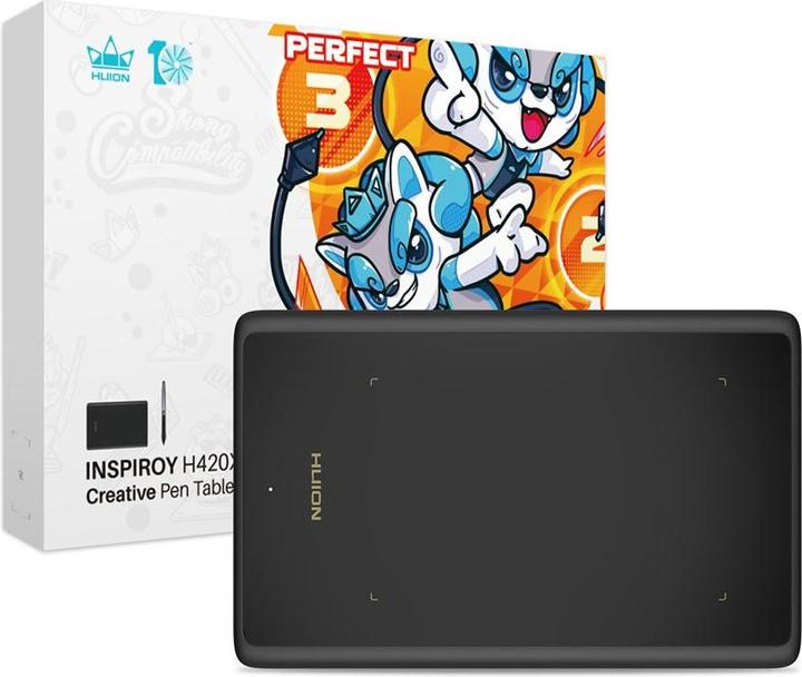 Actual product image Huion Inspiroy H420X (5080 lpi)