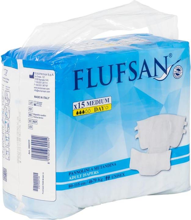 Produktbild VidaXL Flufsan Einwegwindeln für Erwachsene 15 Stk. Grösse (15 x, M)