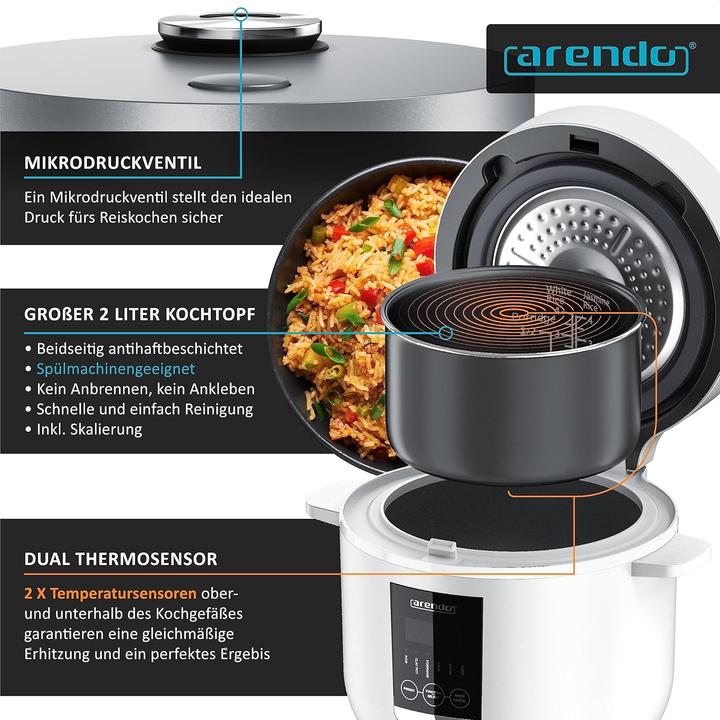 Actual product image Arendo Multikocher