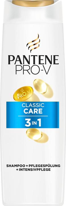 Actual product image Pantene Pro-V Classic Care 3 in 1 (250 ml, Liquid shampoo)