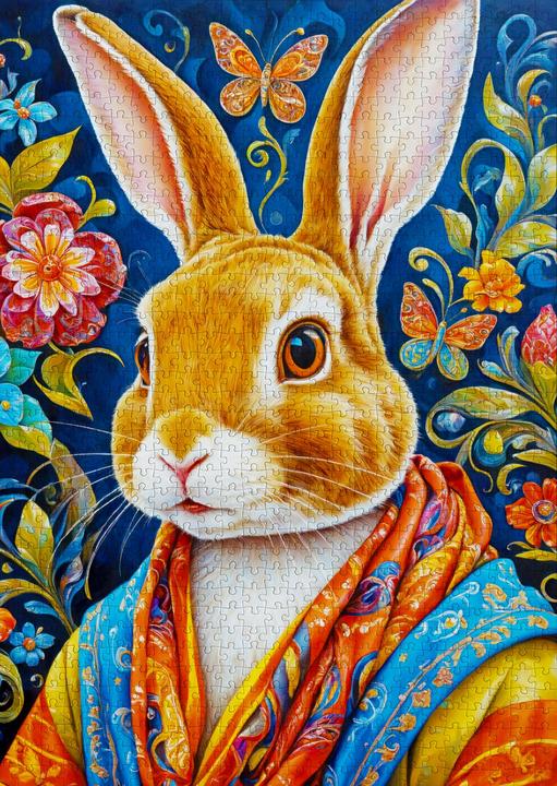 Image du produit Enjoy Puzzle Puzzle 1000 pièces - Cool Rabbit (1000 pièces)