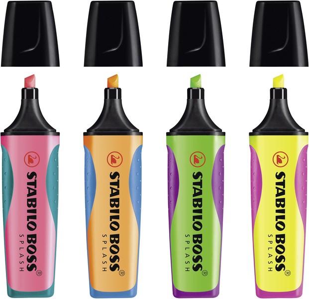 Actual product image STABILO BOSS SPLASH highlighter (Yellow, 5 mm, 1 x)