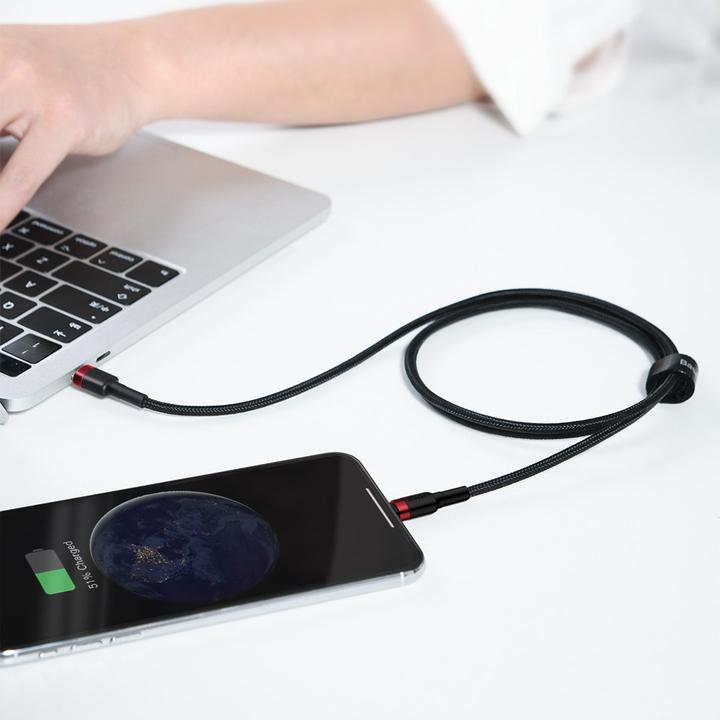 Image du produit Baseus USB C - Foudre (1 m, USB 3.2 Gen 1)