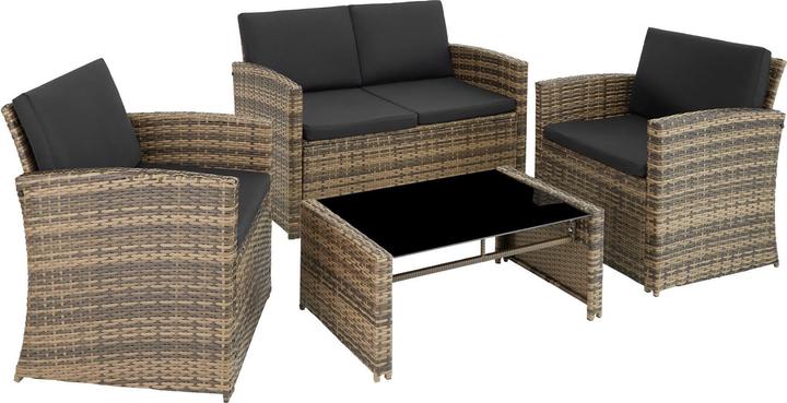 Immagine prodotto tectake Salottino in rattan Lucca