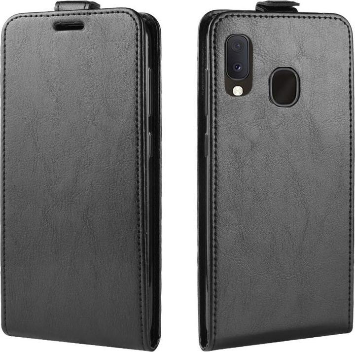 Produktbild Cover-Discount Leder Flip Case mit Fotofach vertikal (Samsung Galaxy A20e)
