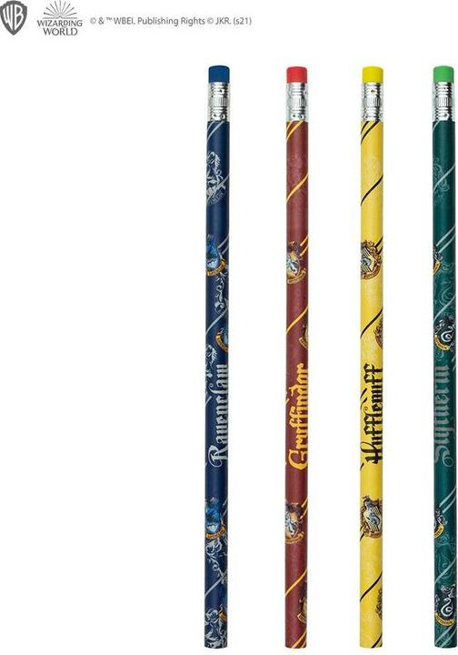 Actual product image Cinereplicas Harry Potter - Hogwarts Houses Writing Set