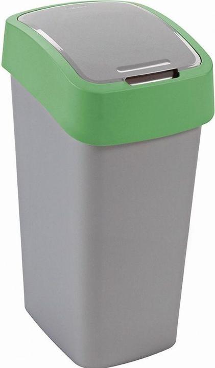 Keter Kosz na śmieci Curver Pacific Flip do segregacji uchylny 50L zielony (CUR000175) (50 l)