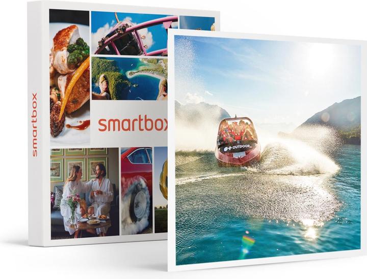 Immagine prodotto Smartbox Plaisir aquatique à Interlaken : tour in jet boat con briefing per 1 bambino (1 pers.)