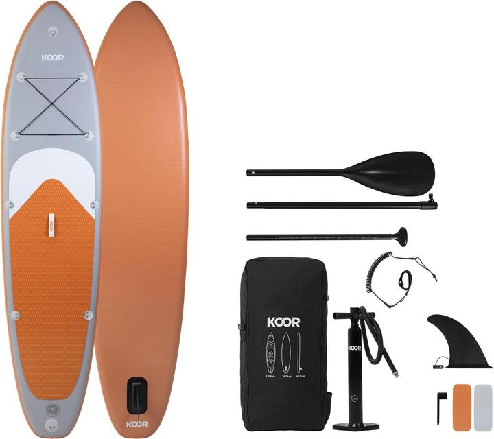 Actual product image Koor SUP Board Asuubi 10'6 (320 cm) Set Arancia (10'6")