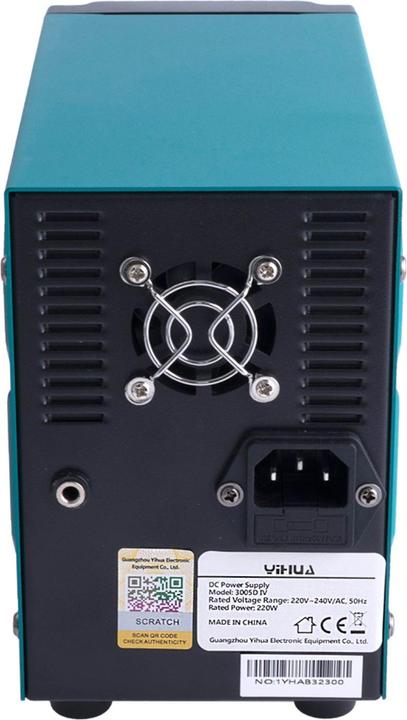 Image du produit Yihua 3005D-IV Alimentation à découpage 30V 5A Alimentation de laboratoire