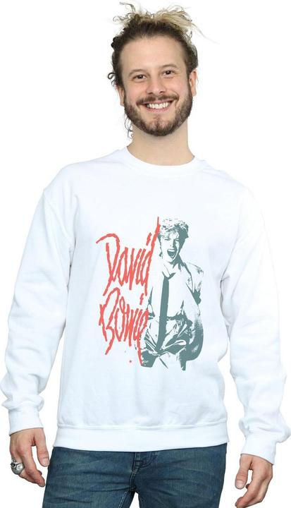 Produktbild David Bowie Mono Shout Sweatshirt (XL)