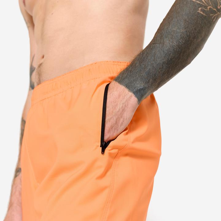 Produktbild Domyos Shorts Reissverschlusstaschen - orange (XXL)