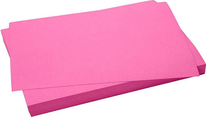 Produktbild Creativ Company Farbiger Karton, rosa, A4, 270 g, 100 Blatt (270 g/m², 100 x)