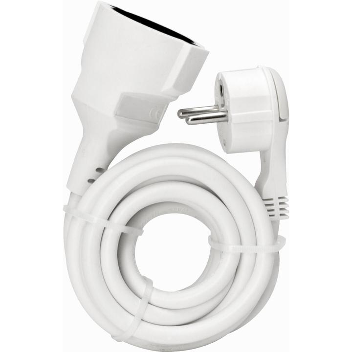 Produktbild Kopp Strom Verlängerungskabel ( Flachstecker (2 m, CEE 7/3)