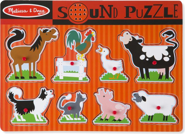 Melissa & Doug Farm Animals (8 pieces)