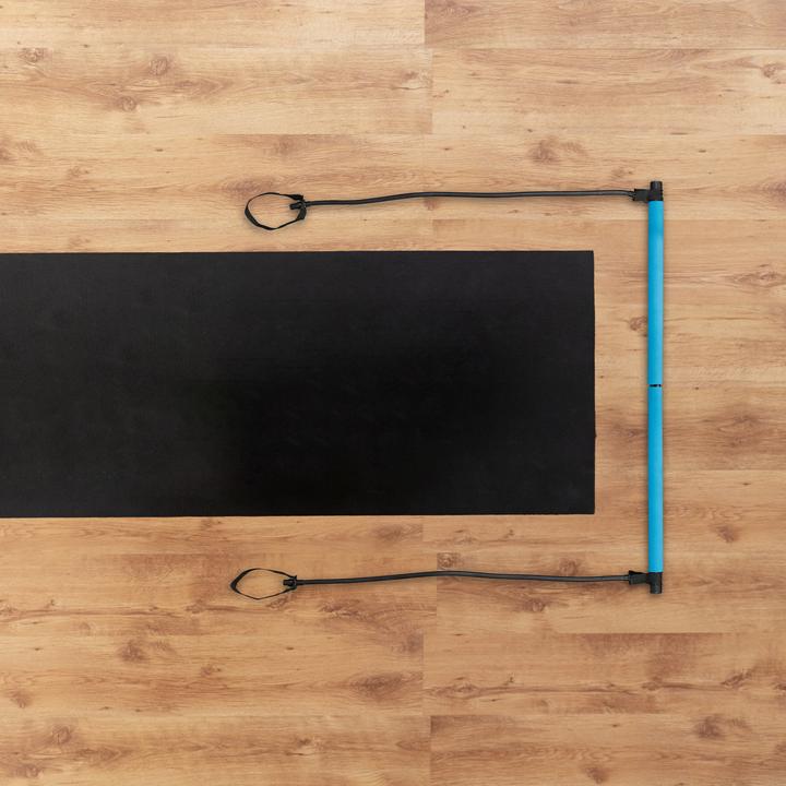 Produktbild Relaxdays Pilates-Stange + Widerstandsbänder (0.03 m)