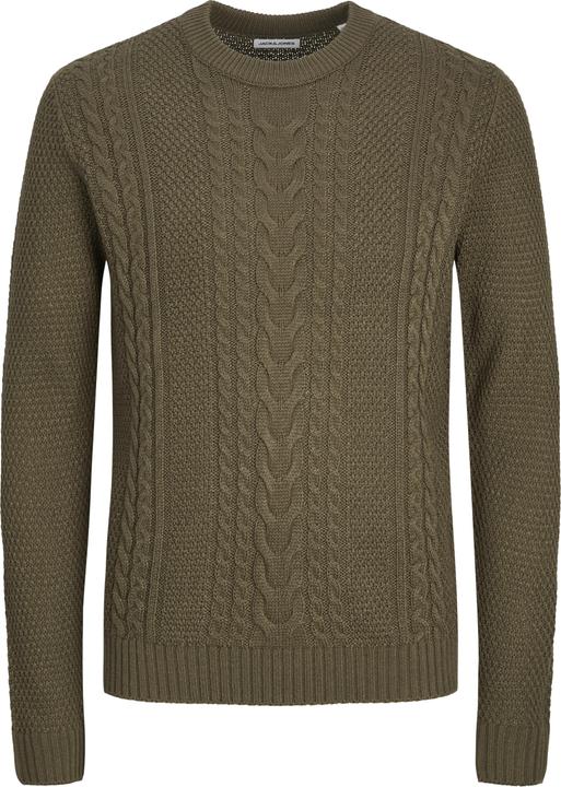 Jack & Jones Einfarbig Strickpullover Strickpullover (S)