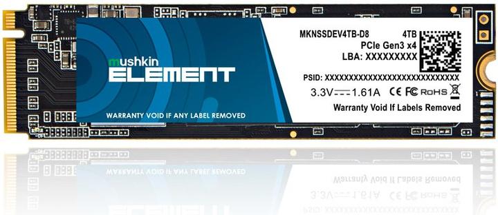 Actual product image Mushkin Element (4000 GB, 2.5")