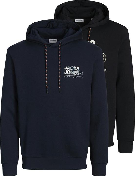 Jack & Jones Jjluke Sweat Hood 2pk Mp