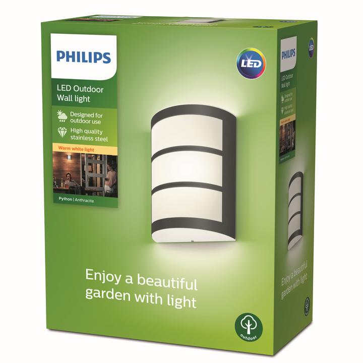 Immagine prodotto Philips Lampada da parete Python (450 lm, IP44)