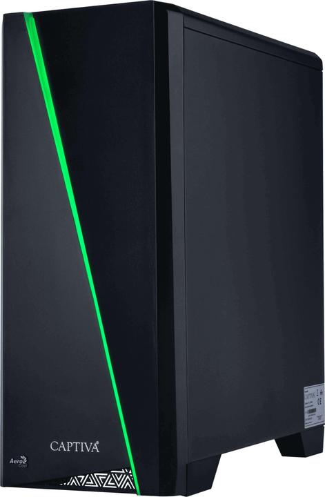 Actual product image Captiva PC Advanced Gaming R85-891 (Ryzen 7 5700X/RTX3060 12GB GDDR6/SSD 1TB/32GB/WLAN/Windows 11 Home 64-b (AMD Ryzen 7 5700X, 32 GB, 1000 GB, GeForce RTX 3060)