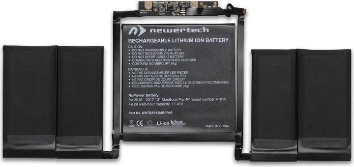 Image du produit Newertech Batterie NuPower 49W MBP13 (2016-2017)