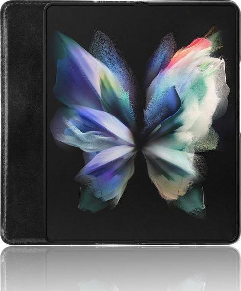 Produktbild MU Classic Retro Leder Bookcover Hülle (Samsung Galaxy Z Fold3)