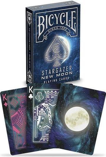 Actual product image Bicycle Stargazer New Moon, 52 playing cards plus 2 Jokers (English)